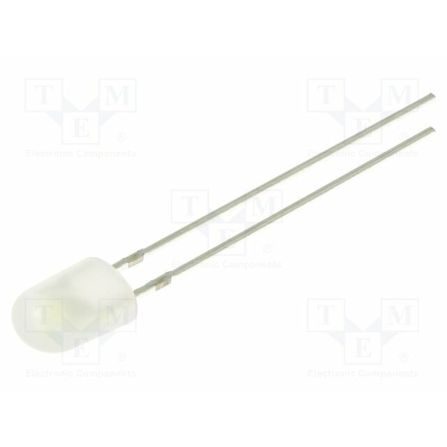 OPTOSUPPLY LED; white cold; oval; 5