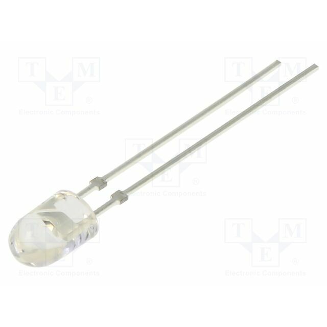 OPTOSUPPLY LED; yellow; oval; 5.1x4