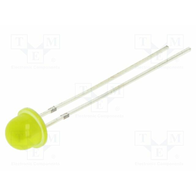 OPTOSUPPLY LED; yellow; 4.8mm; 1120mcd