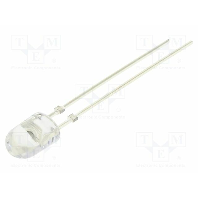 OPTOSUPPLY LED; yellow; oval; 5.1x4