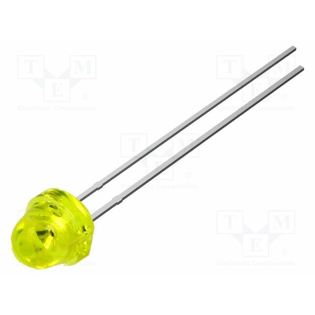 OPTOSUPPLY LED; yellow; 5mm; 1560mcd; 30°