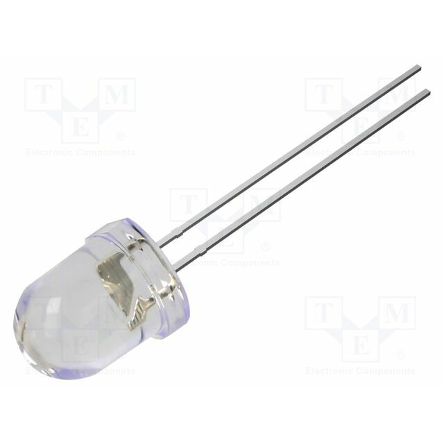 OPTOSUPPLY LED; yellow; 8mm; 6000mcd; 30°