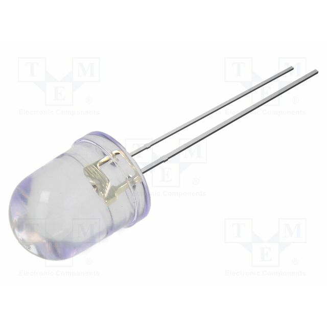 OPTOSUPPLY LED; yellow; 10mm; 6000mcd; 30°