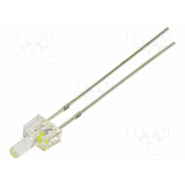 OPTOSUPPLY LED; white cold,yellow; 2mm