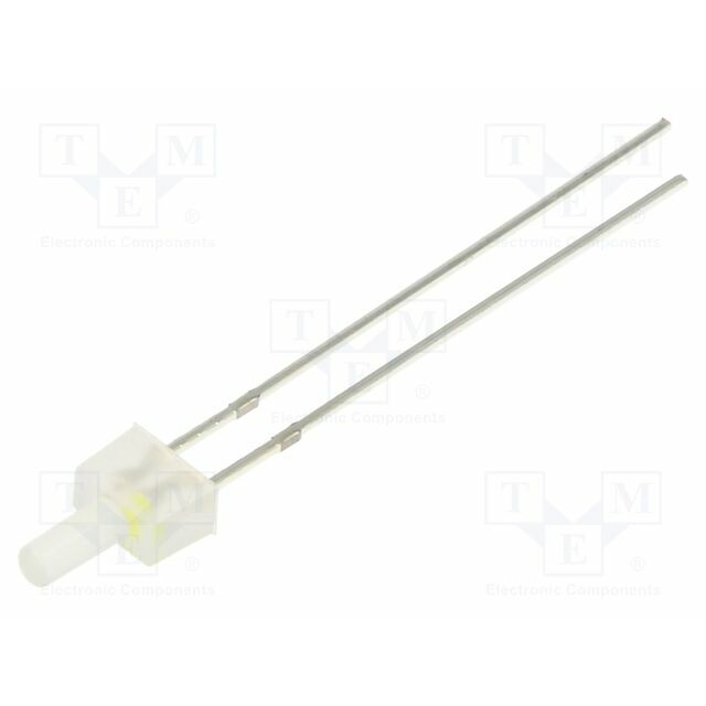OPTOSUPPLY LED; white cold,yellow; 2mm