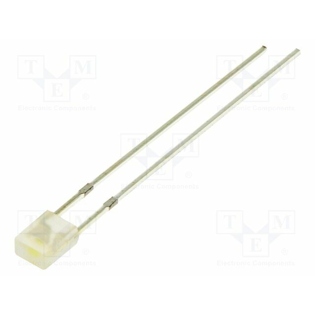 OPTOSUPPLY LED; white cold; rectangular; 2x3x4mm