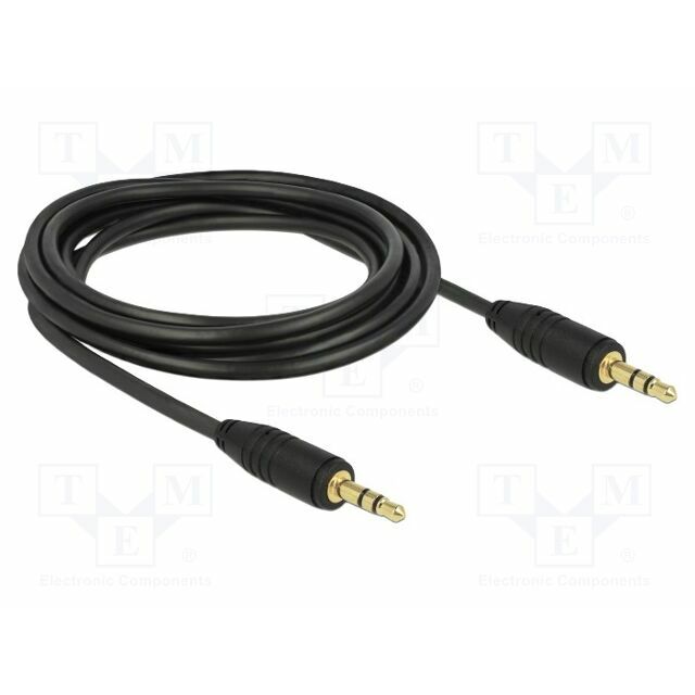 Cable; Jack 3.5mm 3pin plug