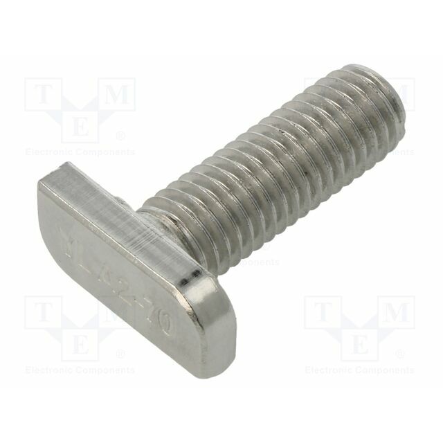 KRAFTBERG Screw; M10; M10x30; Head: T-slot