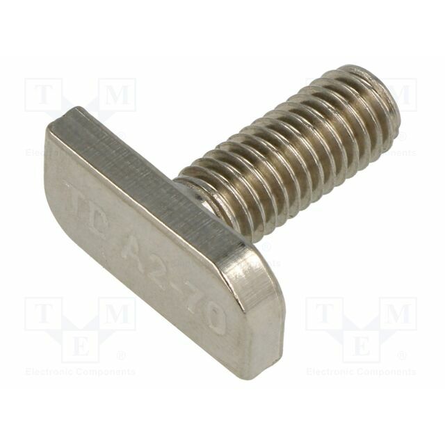 KRAFTBERG Screw; M8; M8x20; Head: T-slot