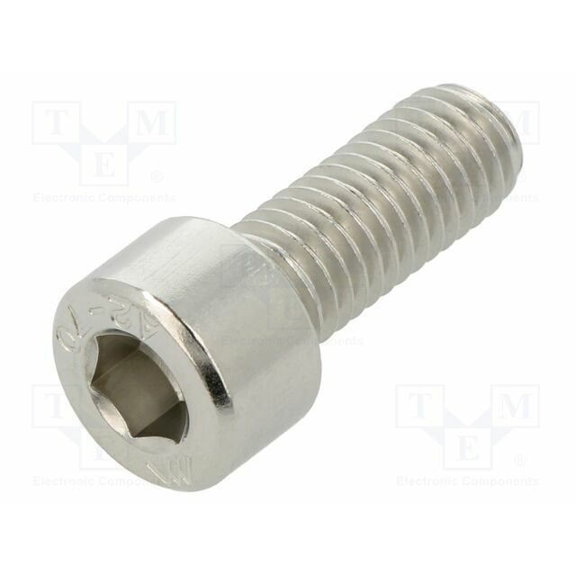 KRAFTBERG Screw; M8; M8x20; Head: knurled