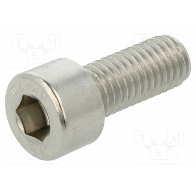 KRAFTBERG Screw; M8; M8x20; Head: cheese