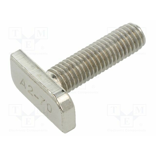 KRAFTBERG Screw; M8; M8x30; Head: T-slot