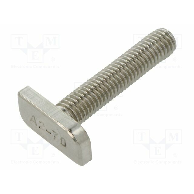 KRAFTBERG Screw; M8; M8x40; Head: T-slot