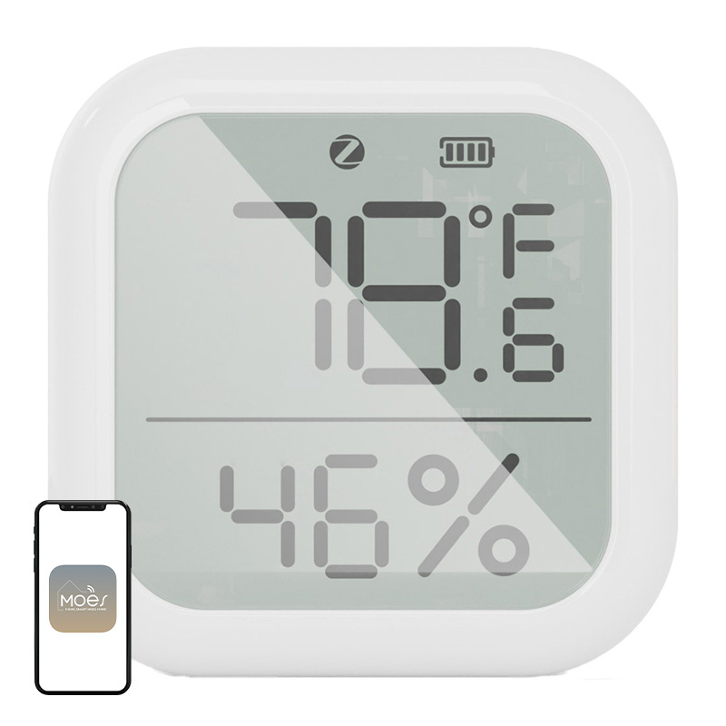 Viedais temperaturas un mitruma sensors  ZigBee