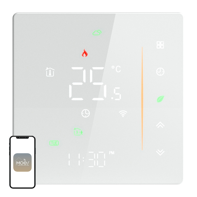MOES WHT-006-GB-WH Wi-Fi Thermostat for Electric