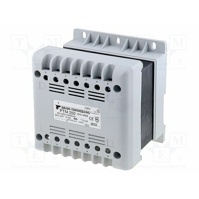 BREVE TUFVASSONS Transformer: mains; 250VA; 230VAC