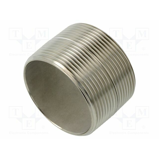 GEBO Splice terminal: connector pipe; stainless