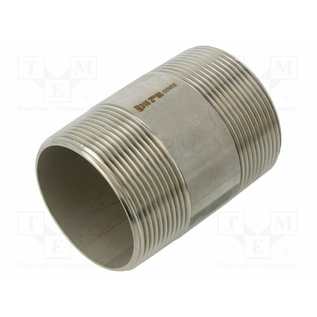 GEBO Splice terminal: connector pipe; stainless