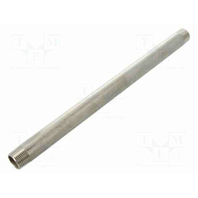 GEBO Splice terminal: connector pipe; stainless
