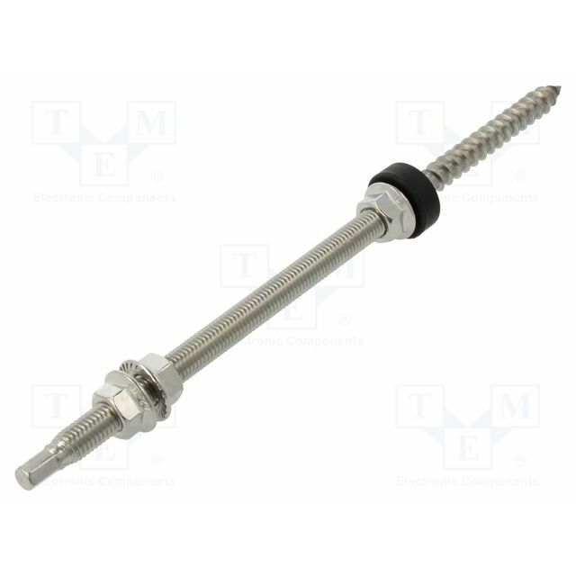 KRAFTBERG Screw; M10; M10x250; Head: hexagonal