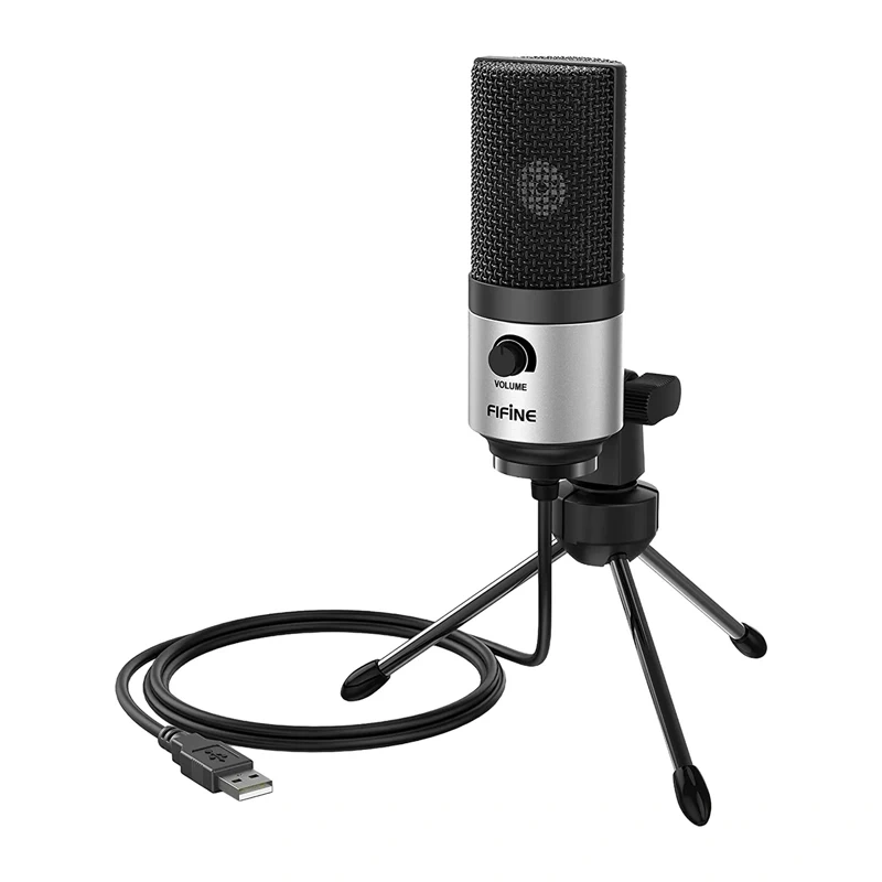 Fifine K669BS Condenser Microphone (Silver) |