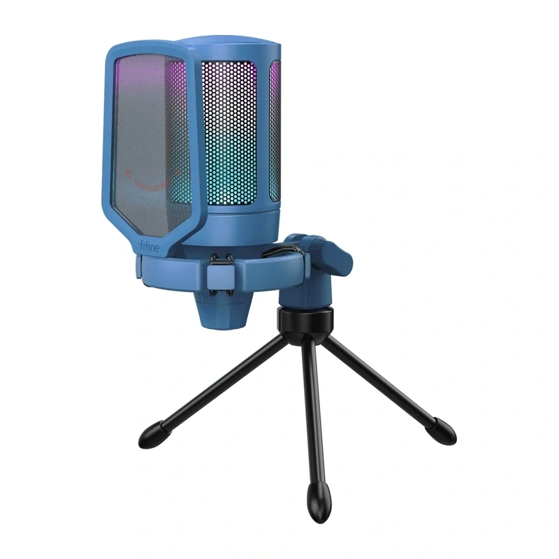 Fifine A6V Gaming Microphone (Blue) |