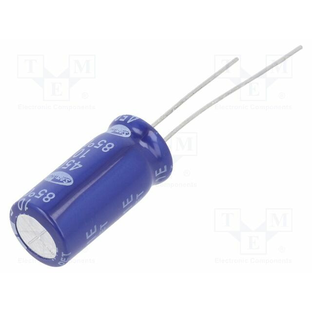 SAMWHA Capacitor: electrolytic; THT; 10uF; 450VDC