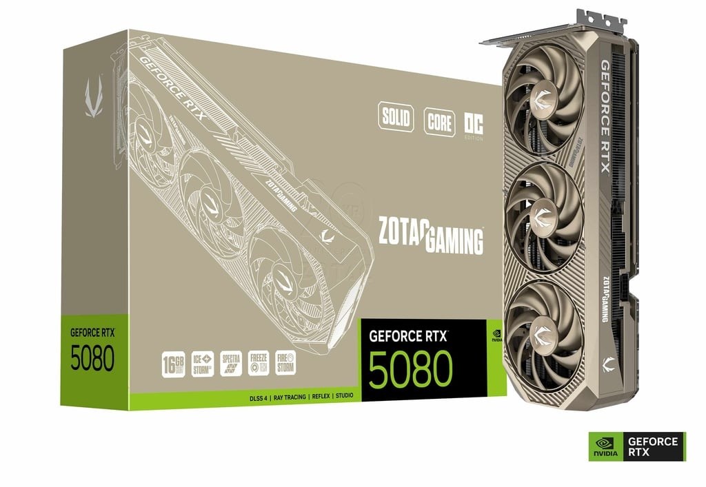 ZOTAC GAMING GeForce RTX 5080 SOLID