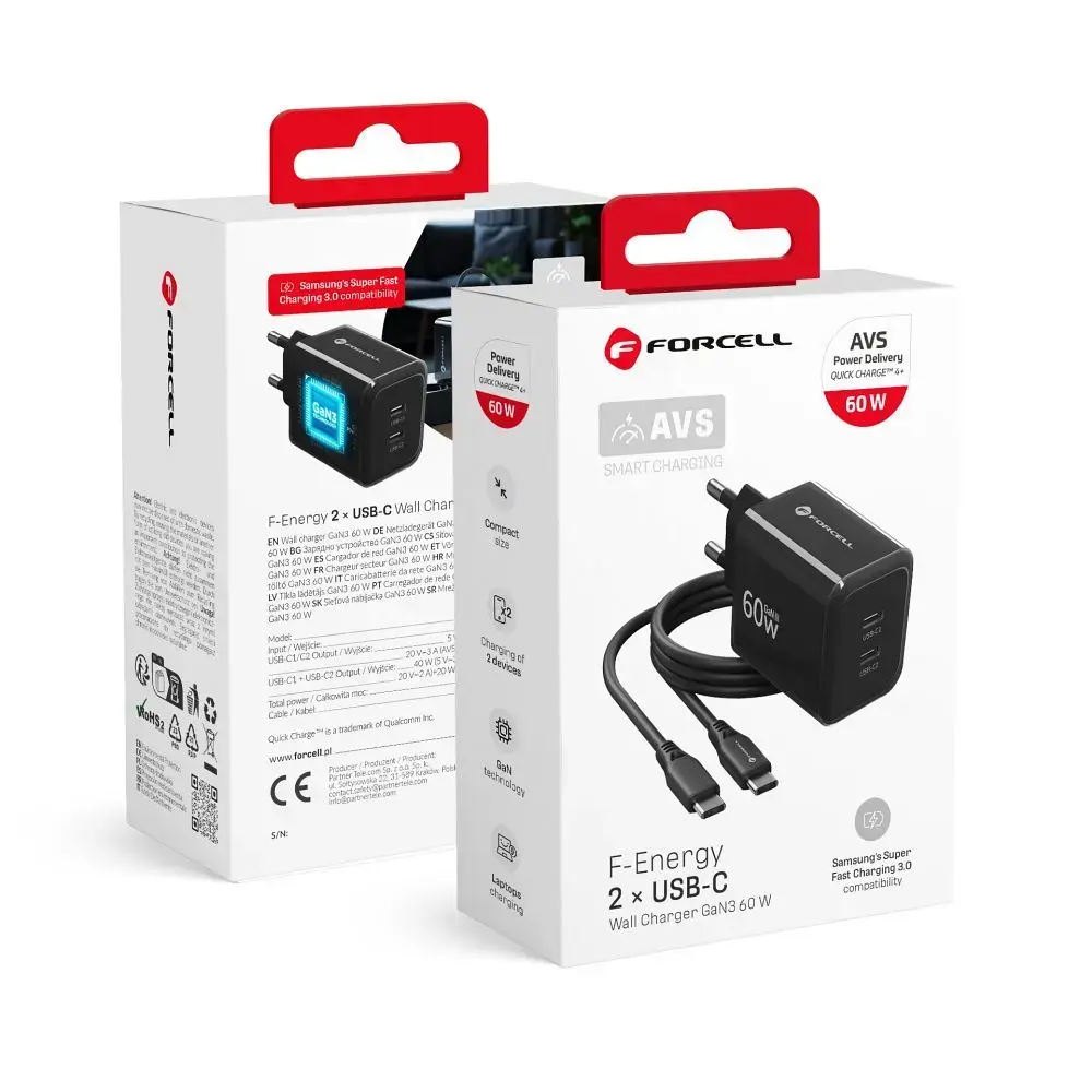 Phone charger Forcell F-Energy GaN III