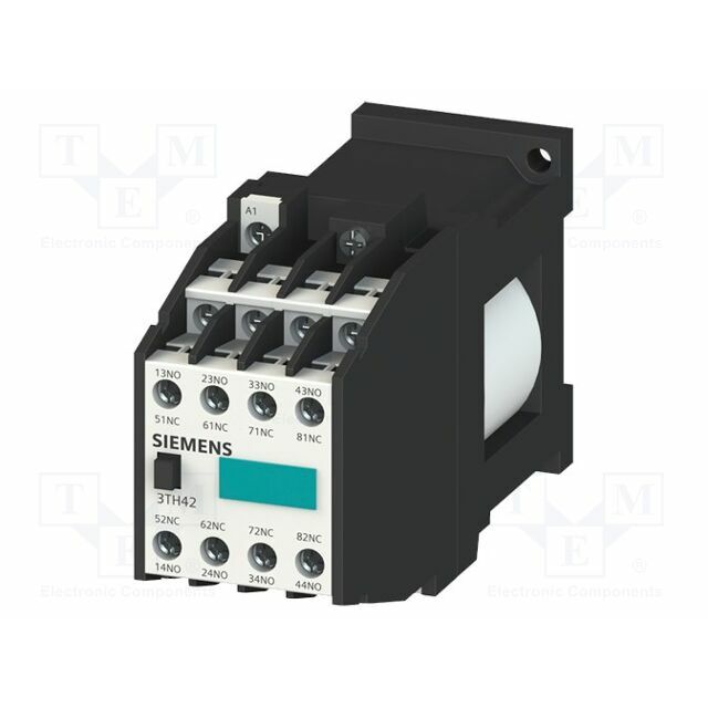 SIEMENS Contactor: 8-pole; NC + NO