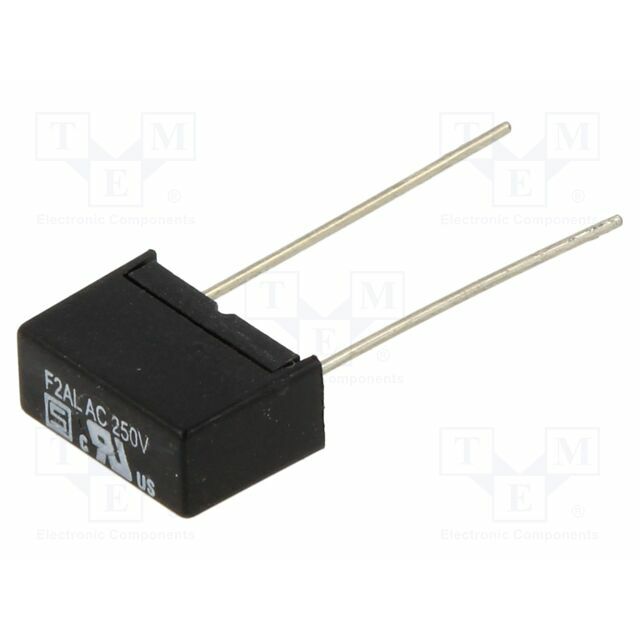 SCHURTER Fuse: fuse; 2A; 250VAC; quick