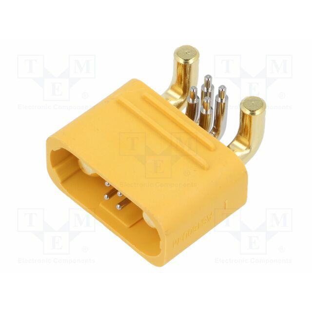 AMASS Connector: DC supply; socket; male