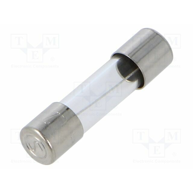 SIBA Fuse: fuse; cylindrical,glass; 5A