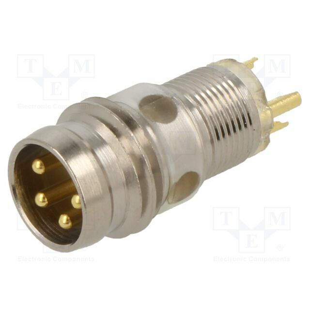 BINDER Connector: M8; male; PIN: 4