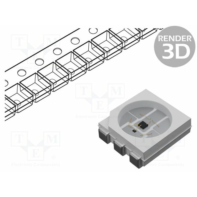 Inolux LED; RGB; SMD; PLCC6; 1