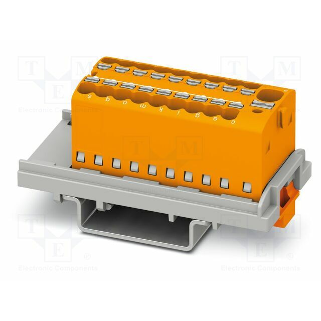 PHOENIX CONTACT Splice terminal: rail; 17