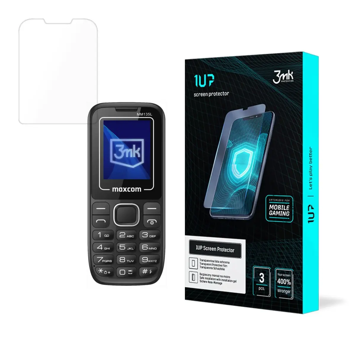 3mk Protection Maxcom Classic MM135L -