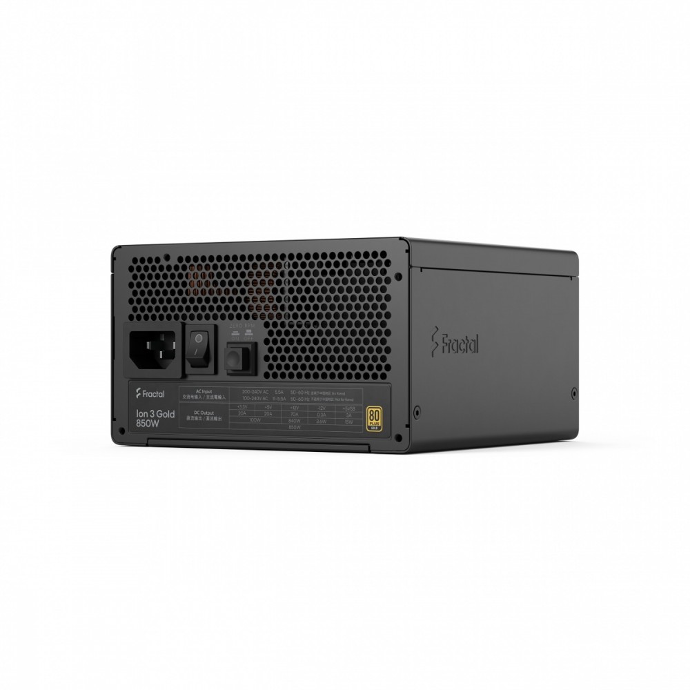 Fractal Design Power Supply, Black |