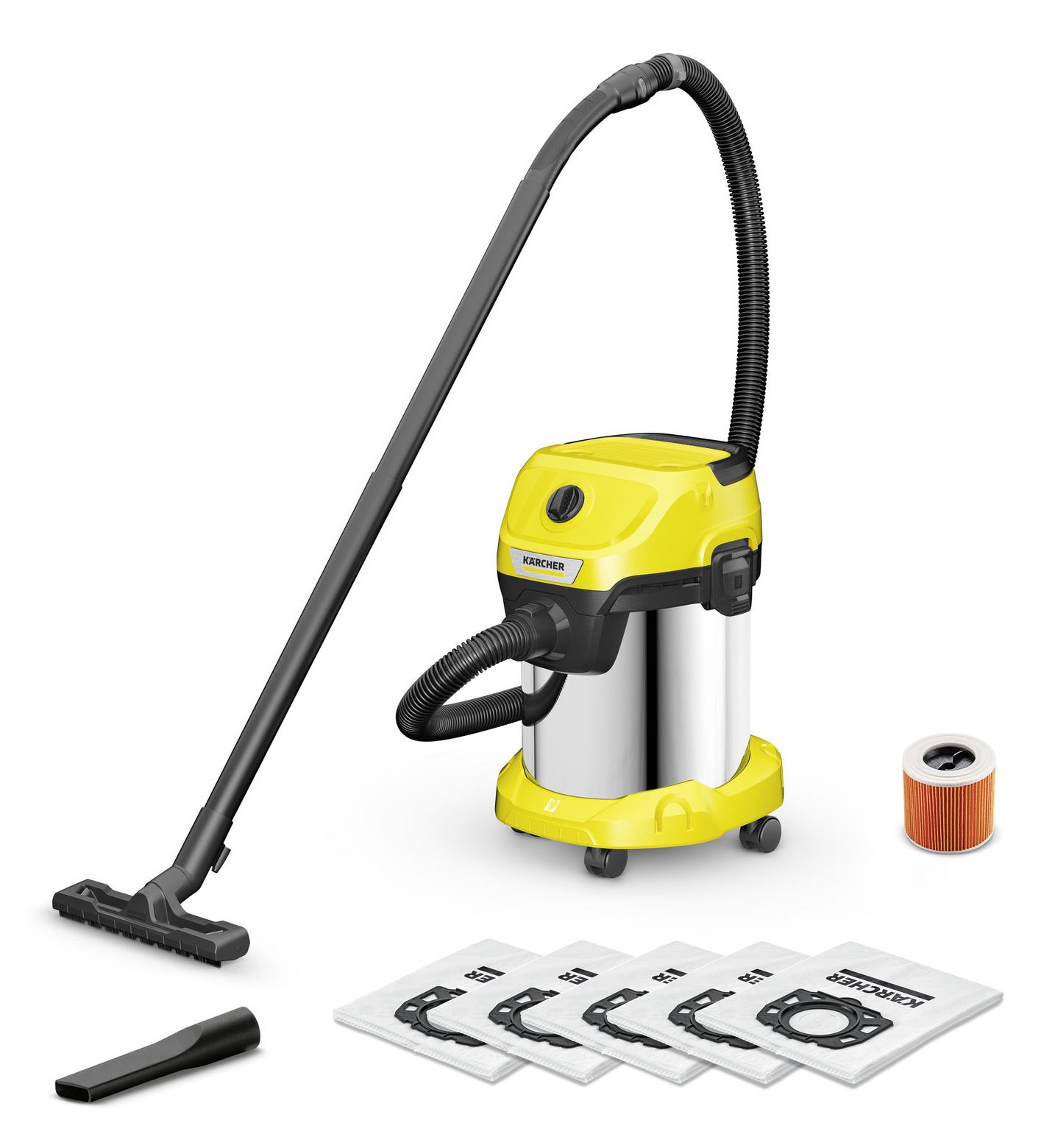 Vacuum Cleaner|KARCHER|Wet and dry vacuum cleaner