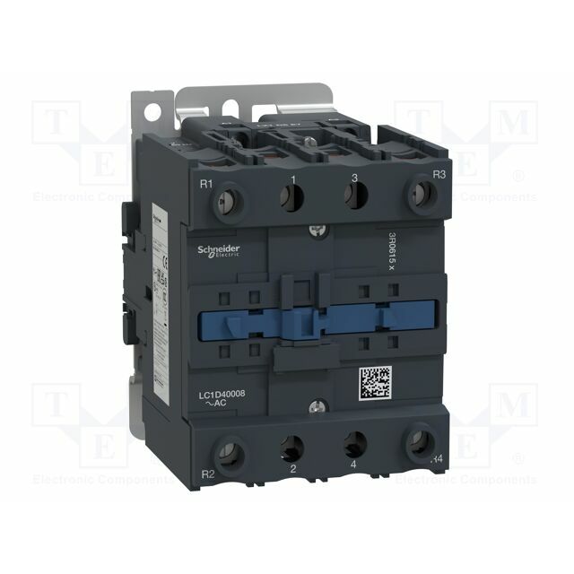 SCHNEIDER ELECTRIC Contactor: 4-pole; NC x2