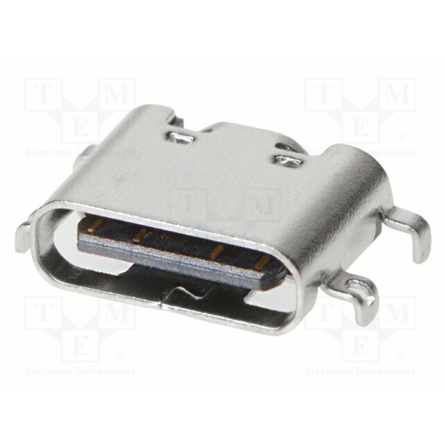 MOLEX Connector: USB C; socket; on