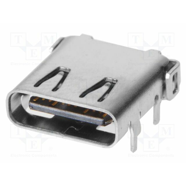MOLEX Connector: USB C; socket; on
