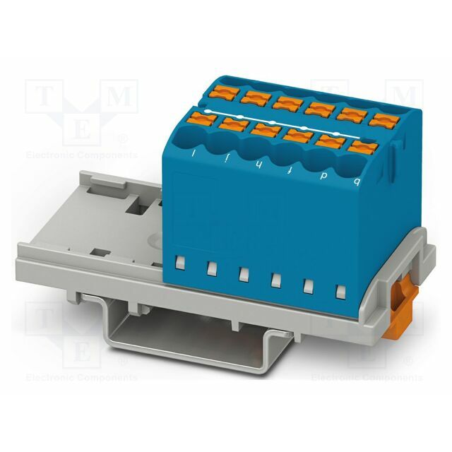 PHOENIX CONTACT Splice terminal: rail; 24A