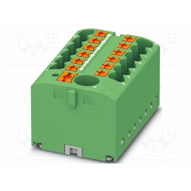 PHOENIX CONTACT Splice terminal: rail; 24A