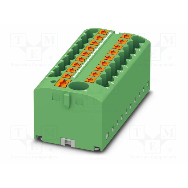 PHOENIX CONTACT Splice terminal: rail; 24A