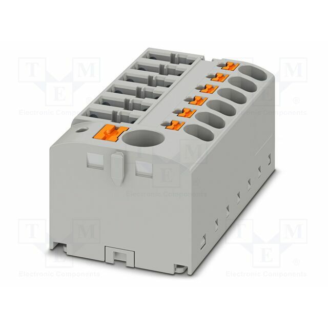 PHOENIX CONTACT Splice terminal: rail; 20A