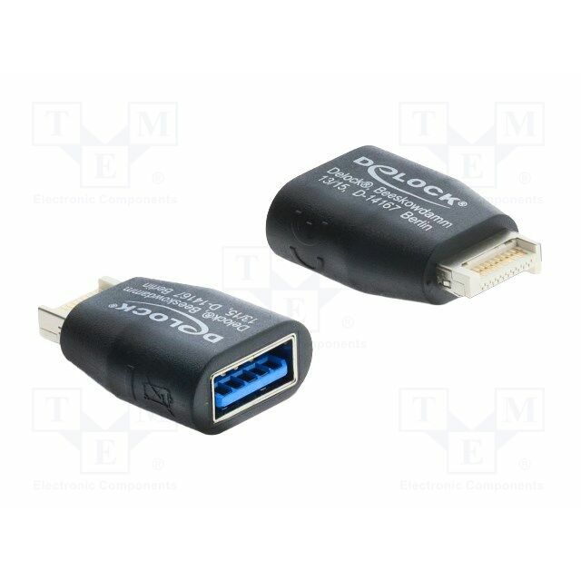 Adapter; USB A socket,USB Type-E