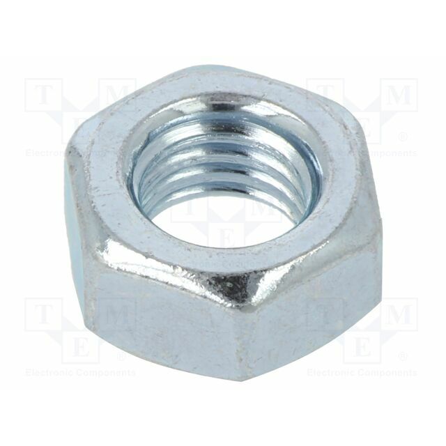 Nut; hexagonal; M8; Thread: metric; steel