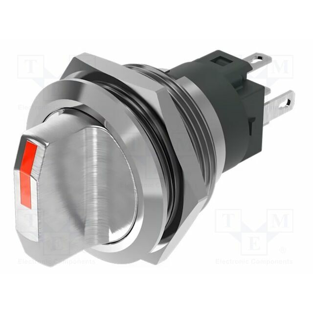 EAO Switch: rotary; Pos: 2; SPDT