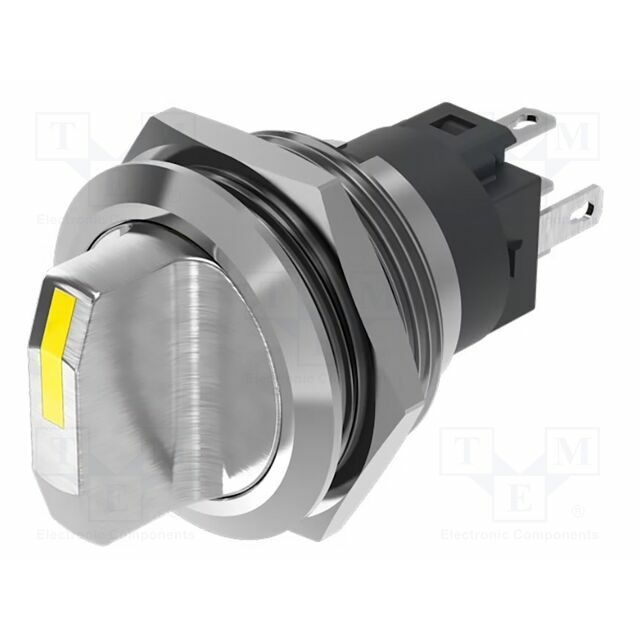 EAO Switch: rotary; Pos: 2; SPDT